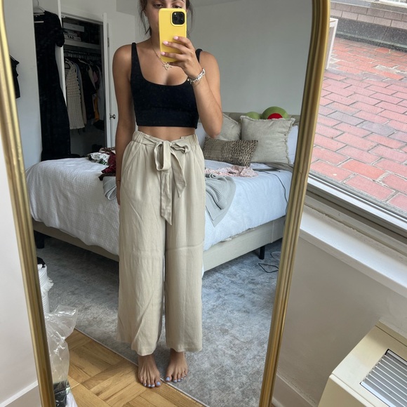 Wilfred by Aritzia tie pants / trousers - Picture 1 of 3